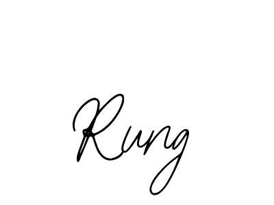 Make a beautiful signature design for name Rung. Use this online signature maker to create a handwritten signature for free. Rung signature style 12 images and pictures png