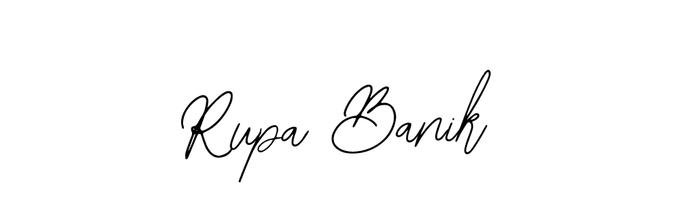 Similarly Bearetta-2O07w is the best handwritten signature design. Signature creator online .You can use it as an online autograph creator for name Rupa Banik. Rupa Banik signature style 12 images and pictures png