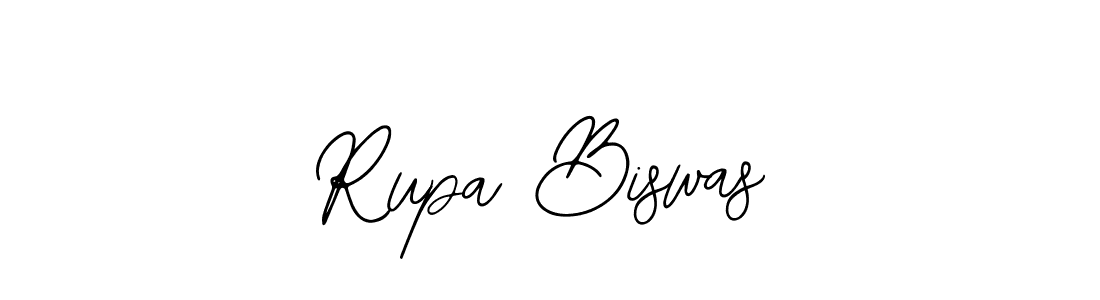 How to make Rupa Biswas name signature. Use Bearetta-2O07w style for creating short signs online. This is the latest handwritten sign. Rupa Biswas signature style 12 images and pictures png