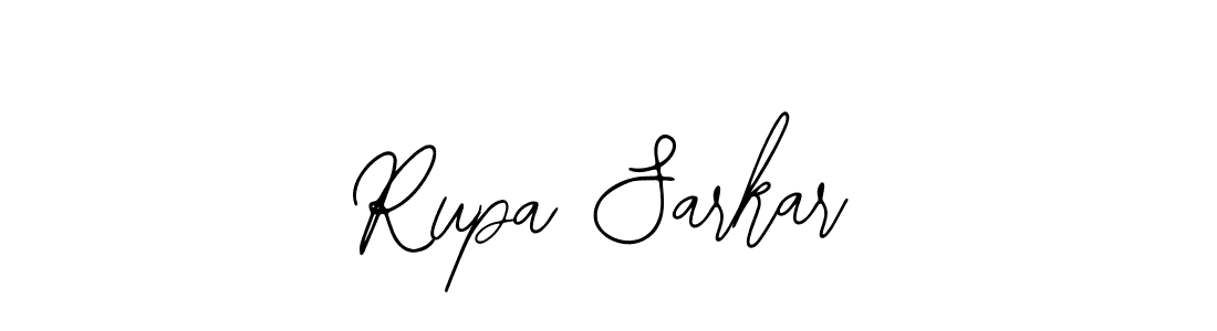 How to make Rupa Sarkar name signature. Use Bearetta-2O07w style for creating short signs online. This is the latest handwritten sign. Rupa Sarkar signature style 12 images and pictures png