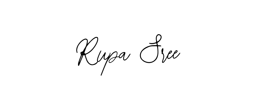 The best way (Bearetta-2O07w) to make a short signature is to pick only two or three words in your name. The name Rupa Sree include a total of six letters. For converting this name. Rupa Sree signature style 12 images and pictures png