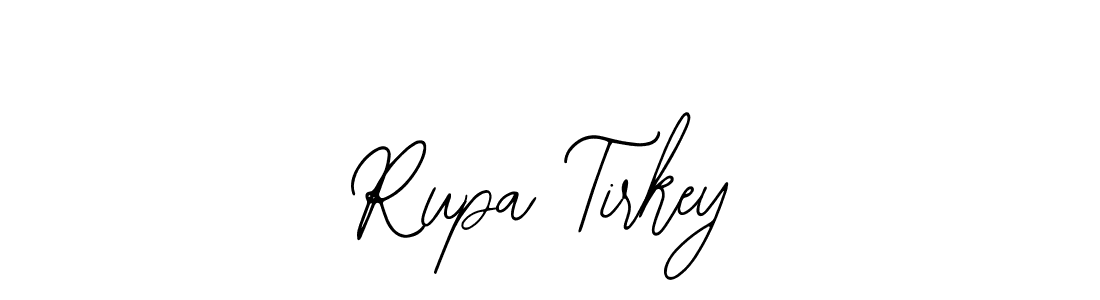 How to make Rupa Tirkey name signature. Use Bearetta-2O07w style for creating short signs online. This is the latest handwritten sign. Rupa Tirkey signature style 12 images and pictures png