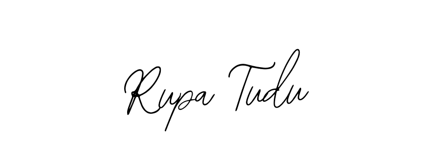 Bearetta-2O07w is a professional signature style that is perfect for those who want to add a touch of class to their signature. It is also a great choice for those who want to make their signature more unique. Get Rupa Tudu name to fancy signature for free. Rupa Tudu signature style 12 images and pictures png