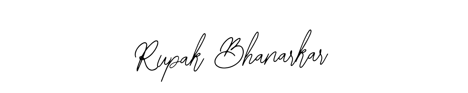 Create a beautiful signature design for name Rupak Bhanarkar. With this signature (Bearetta-2O07w) fonts, you can make a handwritten signature for free. Rupak Bhanarkar signature style 12 images and pictures png