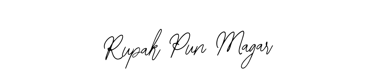 if you are searching for the best signature style for your name Rupak Pun Magar. so please give up your signature search. here we have designed multiple signature styles  using Bearetta-2O07w. Rupak Pun Magar signature style 12 images and pictures png