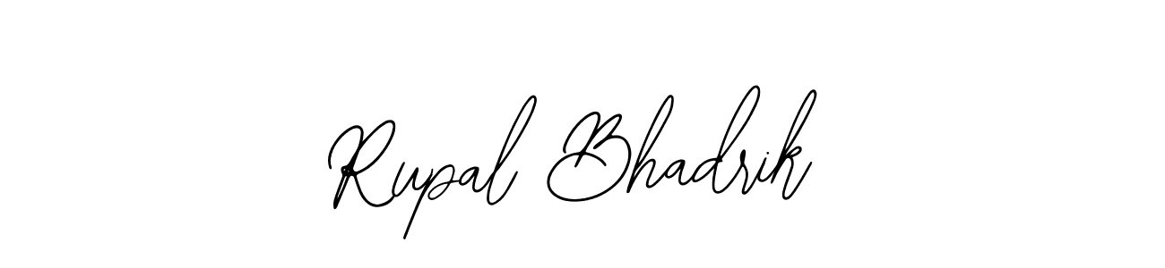 Make a beautiful signature design for name Rupal Bhadrik. Use this online signature maker to create a handwritten signature for free. Rupal Bhadrik signature style 12 images and pictures png