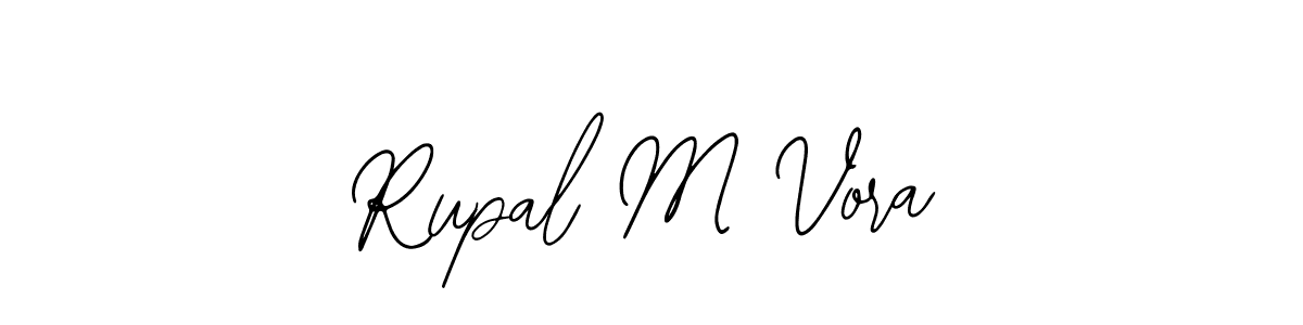 Also You can easily find your signature by using the search form. We will create Rupal M Vora name handwritten signature images for you free of cost using Bearetta-2O07w sign style. Rupal M Vora signature style 12 images and pictures png