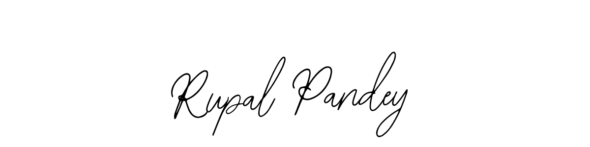 Similarly Bearetta-2O07w is the best handwritten signature design. Signature creator online .You can use it as an online autograph creator for name Rupal Pandey. Rupal Pandey signature style 12 images and pictures png