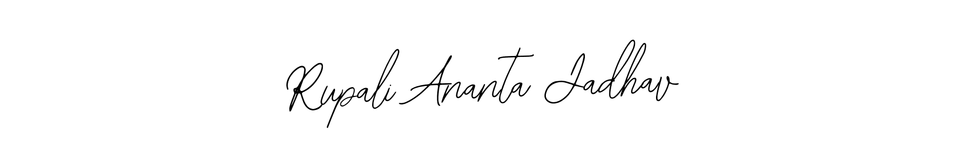 Make a beautiful signature design for name Rupali Ananta Jadhav. Use this online signature maker to create a handwritten signature for free. Rupali Ananta Jadhav signature style 12 images and pictures png