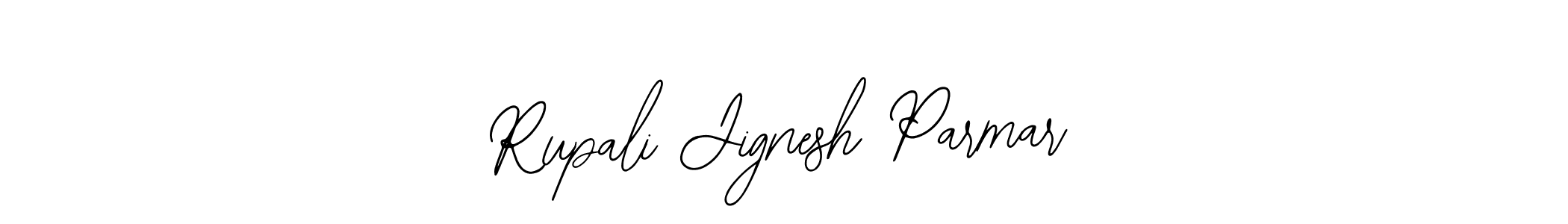 Rupali Jignesh Parmar stylish signature style. Best Handwritten Sign (Bearetta-2O07w) for my name. Handwritten Signature Collection Ideas for my name Rupali Jignesh Parmar. Rupali Jignesh Parmar signature style 12 images and pictures png