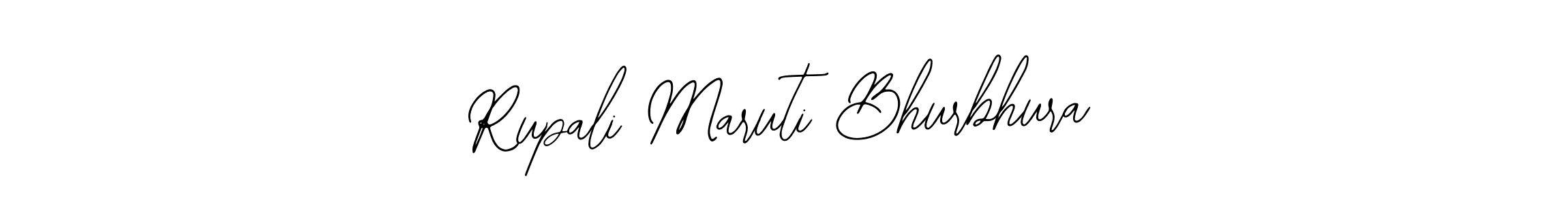 Use a signature maker to create a handwritten signature online. With this signature software, you can design (Bearetta-2O07w) your own signature for name Rupali Maruti Bhurbhura. Rupali Maruti Bhurbhura signature style 12 images and pictures png