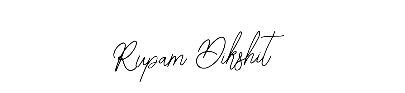 How to Draw Rupam Dikshit signature style? Bearetta-2O07w is a latest design signature styles for name Rupam Dikshit. Rupam Dikshit signature style 12 images and pictures png
