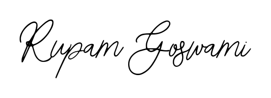 Create a personalized artistic stamp with Rupam Goswami in Bearetta-2O07w font. Perfect for visual artists, designers, and influencers. Rupam Goswami signature style 12 images and pictures png