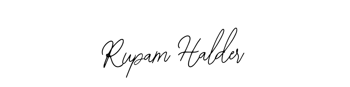 Use a signature maker to create a handwritten signature online. With this signature software, you can design (Bearetta-2O07w) your own signature for name Rupam Halder. Rupam Halder signature style 12 images and pictures png