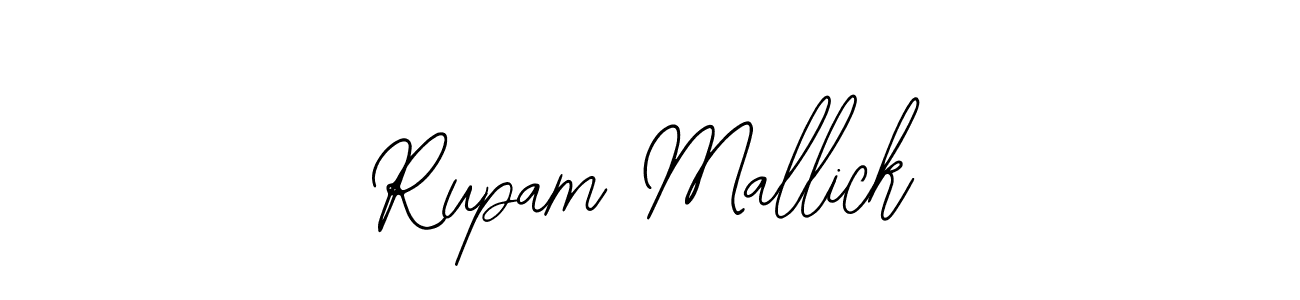 Also You can easily find your signature by using the search form. We will create Rupam Mallick name handwritten signature images for you free of cost using Bearetta-2O07w sign style. Rupam Mallick signature style 12 images and pictures png