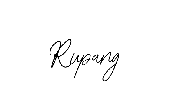 How to make Rupang name signature. Use Bearetta-2O07w style for creating short signs online. This is the latest handwritten sign. Rupang signature style 12 images and pictures png
