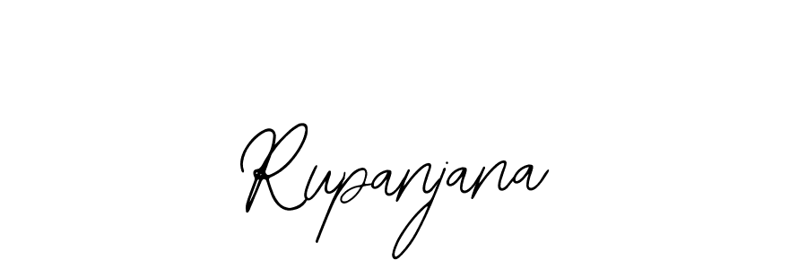 How to make Rupanjana name signature. Use Bearetta-2O07w style for creating short signs online. This is the latest handwritten sign. Rupanjana signature style 12 images and pictures png