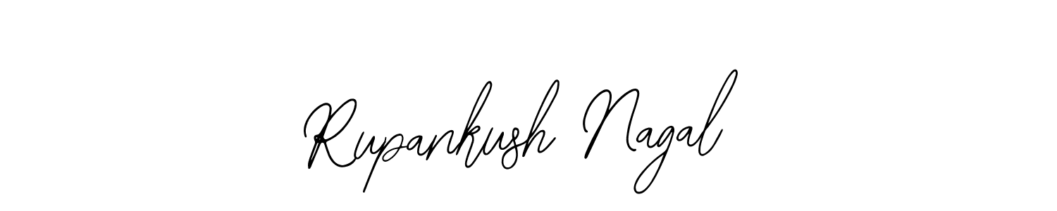 Make a short Rupankush Nagal signature style. Manage your documents anywhere anytime using Bearetta-2O07w. Create and add eSignatures, submit forms, share and send files easily. Rupankush Nagal signature style 12 images and pictures png