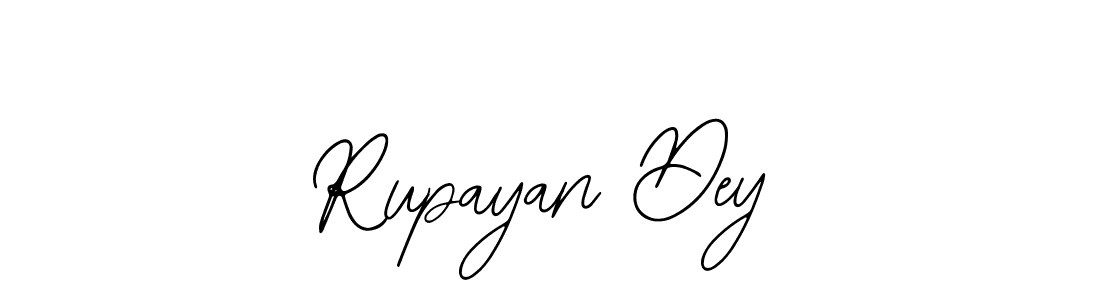 You should practise on your own different ways (Bearetta-2O07w) to write your name (Rupayan Dey) in signature. don't let someone else do it for you. Rupayan Dey signature style 12 images and pictures png