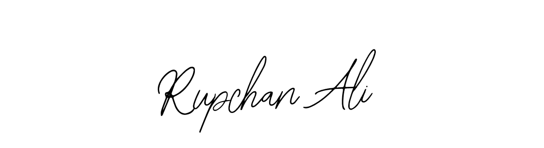 Also You can easily find your signature by using the search form. We will create Rupchan Ali name handwritten signature images for you free of cost using Bearetta-2O07w sign style. Rupchan Ali signature style 12 images and pictures png