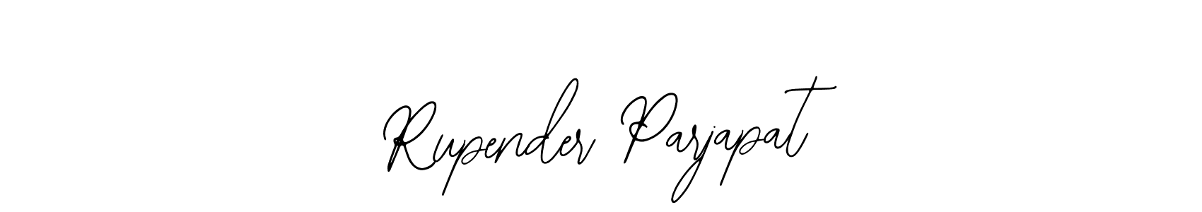 Make a beautiful signature design for name Rupender Parjapat. With this signature (Bearetta-2O07w) style, you can create a handwritten signature for free. Rupender Parjapat signature style 12 images and pictures png