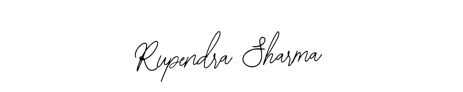 How to Draw Rupendra Sharma signature style? Bearetta-2O07w is a latest design signature styles for name Rupendra Sharma. Rupendra Sharma signature style 12 images and pictures png