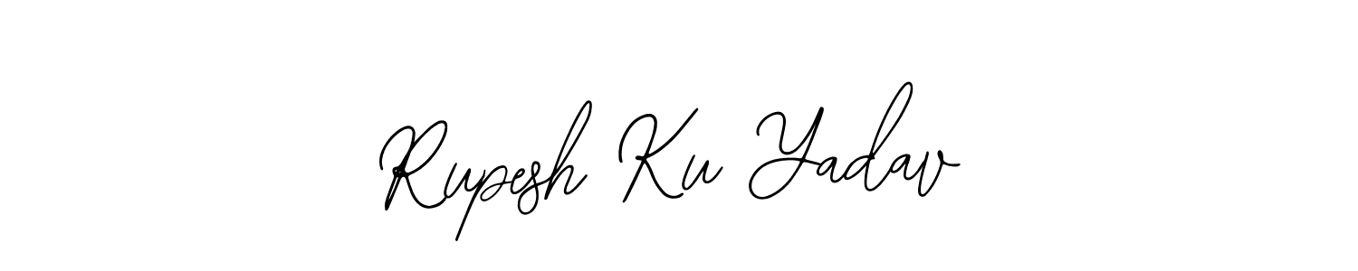 Also You can easily find your signature by using the search form. We will create Rupesh Ku Yadav name handwritten signature images for you free of cost using Bearetta-2O07w sign style. Rupesh Ku Yadav signature style 12 images and pictures png