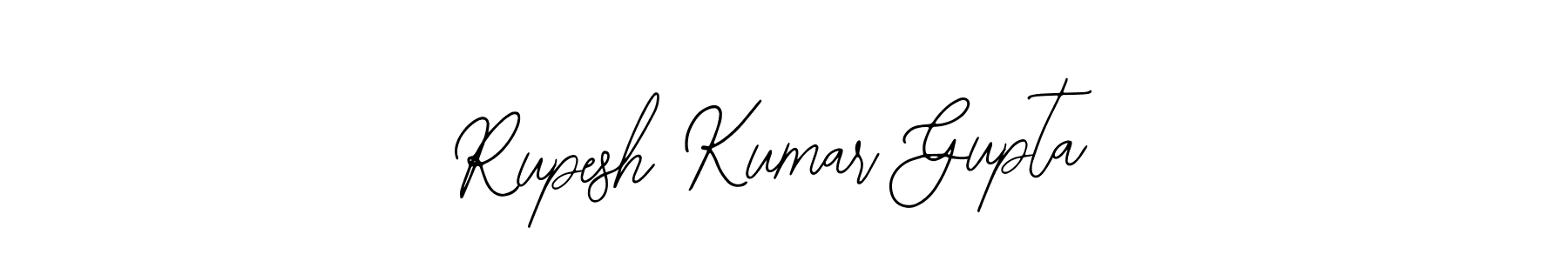 Use a signature maker to create a handwritten signature online. With this signature software, you can design (Bearetta-2O07w) your own signature for name Rupesh Kumar Gupta. Rupesh Kumar Gupta signature style 12 images and pictures png