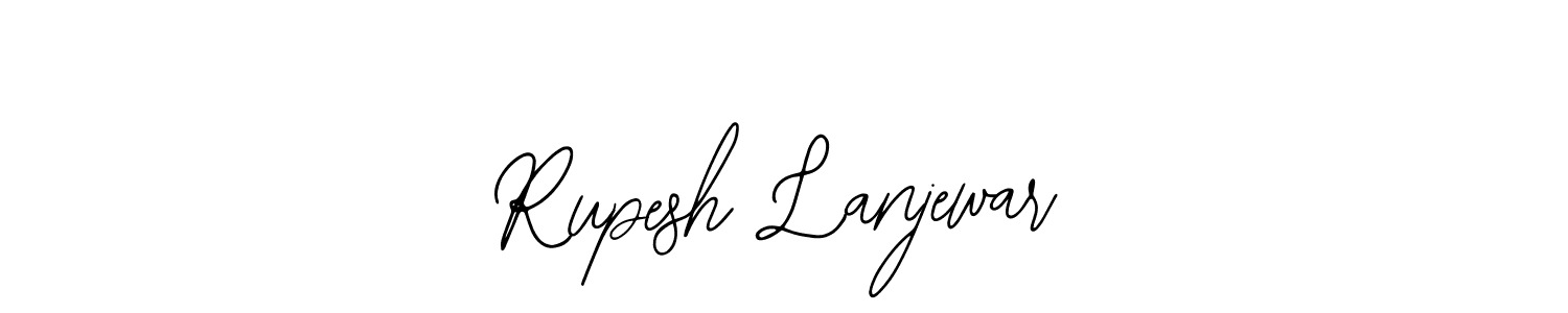Similarly Bearetta-2O07w is the best handwritten signature design. Signature creator online .You can use it as an online autograph creator for name Rupesh Lanjewar. Rupesh Lanjewar signature style 12 images and pictures png