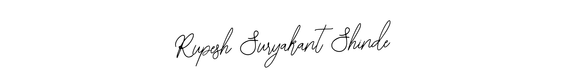 How to make Rupesh Suryakant Shinde name signature. Use Bearetta-2O07w style for creating short signs online. This is the latest handwritten sign. Rupesh Suryakant Shinde signature style 12 images and pictures png