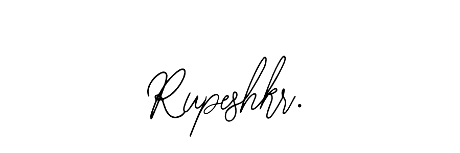 How to make Rupeshkr. name signature. Use Bearetta-2O07w style for creating short signs online. This is the latest handwritten sign. Rupeshkr. signature style 12 images and pictures png
