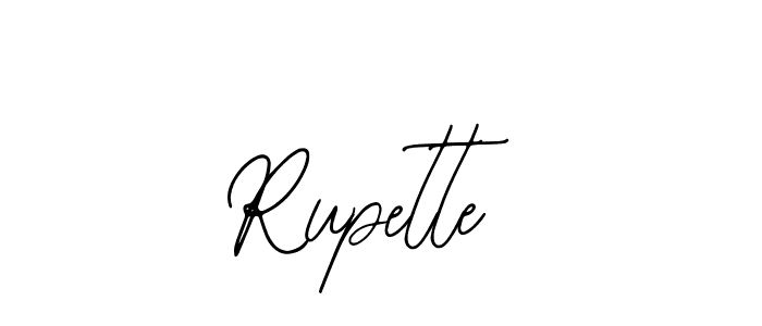 The best way (Bearetta-2O07w) to make a short signature is to pick only two or three words in your name. The name Rupette include a total of six letters. For converting this name. Rupette signature style 12 images and pictures png