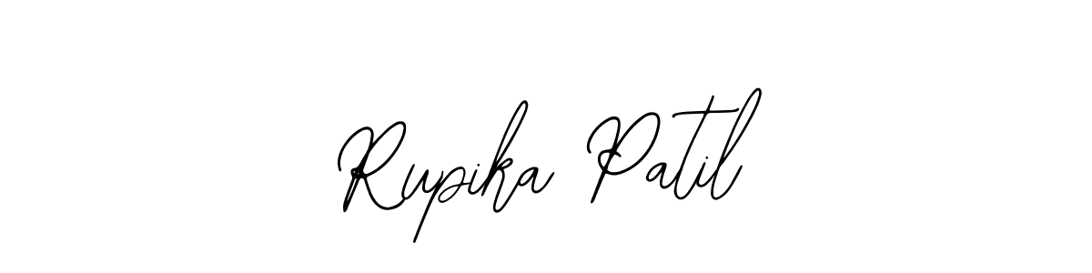 How to make Rupika Patil name signature. Use Bearetta-2O07w style for creating short signs online. This is the latest handwritten sign. Rupika Patil signature style 12 images and pictures png