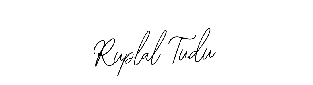 Similarly Bearetta-2O07w is the best handwritten signature design. Signature creator online .You can use it as an online autograph creator for name Ruplal Tudu. Ruplal Tudu signature style 12 images and pictures png