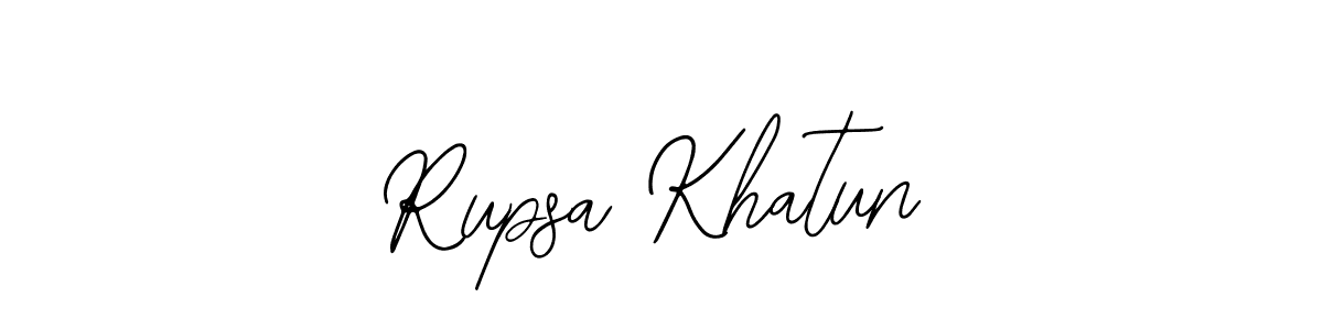 Make a short Rupsa Khatun signature style. Manage your documents anywhere anytime using Bearetta-2O07w. Create and add eSignatures, submit forms, share and send files easily. Rupsa Khatun signature style 12 images and pictures png