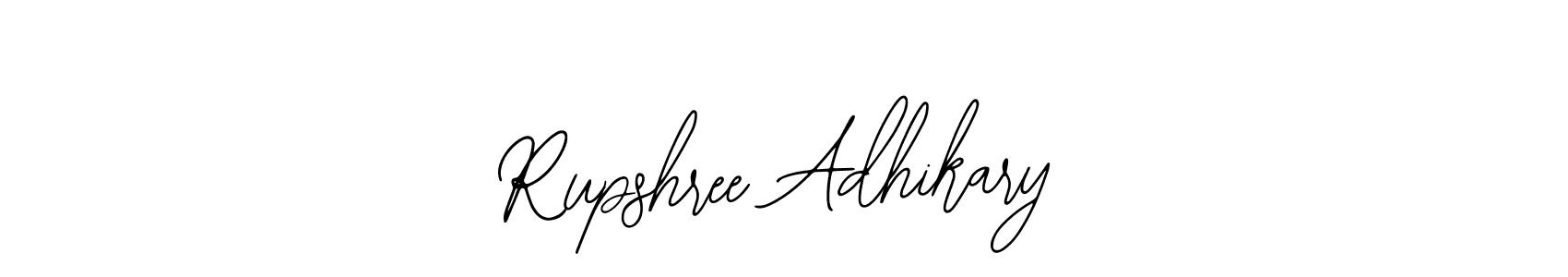 Rupshree Adhikary stylish signature style. Best Handwritten Sign (Bearetta-2O07w) for my name. Handwritten Signature Collection Ideas for my name Rupshree Adhikary. Rupshree Adhikary signature style 12 images and pictures png