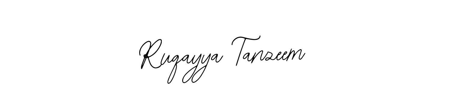 Create a beautiful signature design for name Ruqayya Tanzeem. With this signature (Bearetta-2O07w) fonts, you can make a handwritten signature for free. Ruqayya Tanzeem signature style 12 images and pictures png