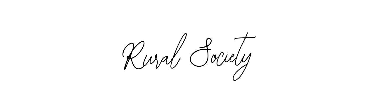 Make a beautiful signature design for name Rural Society. Use this online signature maker to create a handwritten signature for free. Rural Society signature style 12 images and pictures png