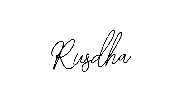 Best and Professional Signature Style for Rusdha. Bearetta-2O07w Best Signature Style Collection. Rusdha signature style 12 images and pictures png
