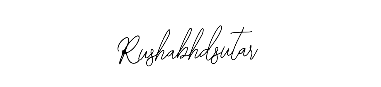 if you are searching for the best signature style for your name Rushabhdsutar. so please give up your signature search. here we have designed multiple signature styles  using Bearetta-2O07w. Rushabhdsutar signature style 12 images and pictures png