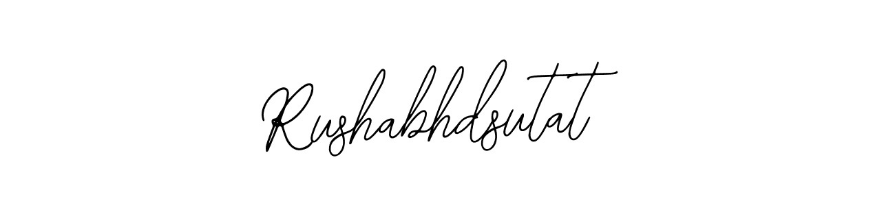 Also we have Rushabhdsutat name is the best signature style. Create professional handwritten signature collection using Bearetta-2O07w autograph style. Rushabhdsutat signature style 12 images and pictures png