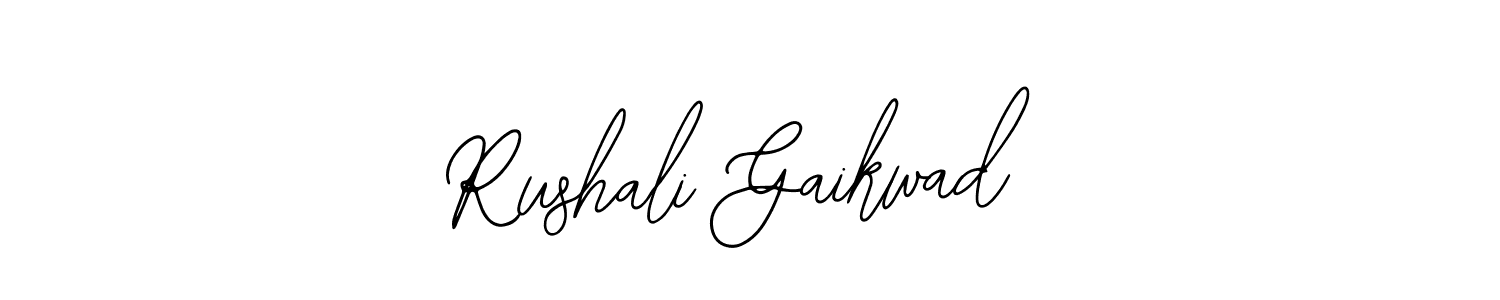 Make a beautiful signature design for name Rushali Gaikwad. Use this online signature maker to create a handwritten signature for free. Rushali Gaikwad signature style 12 images and pictures png