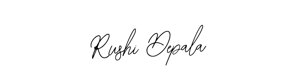Design your own signature with our free online signature maker. With this signature software, you can create a handwritten (Bearetta-2O07w) signature for name Rushi Depala. Rushi Depala signature style 12 images and pictures png