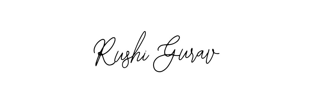 Design your own signature with our free online signature maker. With this signature software, you can create a handwritten (Bearetta-2O07w) signature for name Rushi Gurav. Rushi Gurav signature style 12 images and pictures png