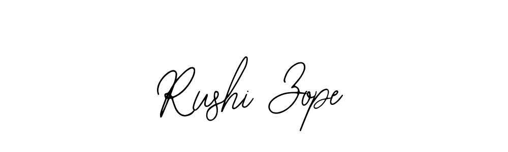 Make a beautiful signature design for name Rushi Zope. Use this online signature maker to create a handwritten signature for free. Rushi Zope signature style 12 images and pictures png