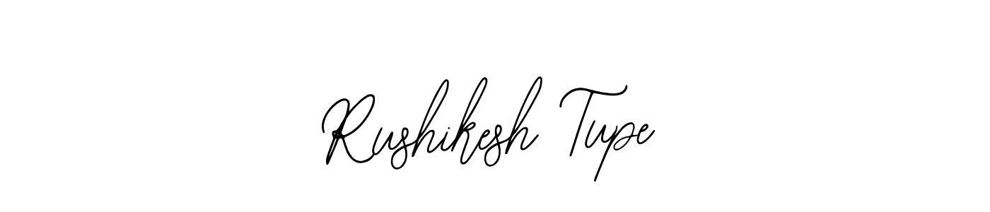 Use a signature maker to create a handwritten signature online. With this signature software, you can design (Bearetta-2O07w) your own signature for name Rushikesh Tupe. Rushikesh Tupe signature style 12 images and pictures png