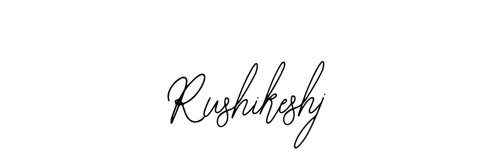 Rushikeshj stylish signature style. Best Handwritten Sign (Bearetta-2O07w) for my name. Handwritten Signature Collection Ideas for my name Rushikeshj. Rushikeshj signature style 12 images and pictures png