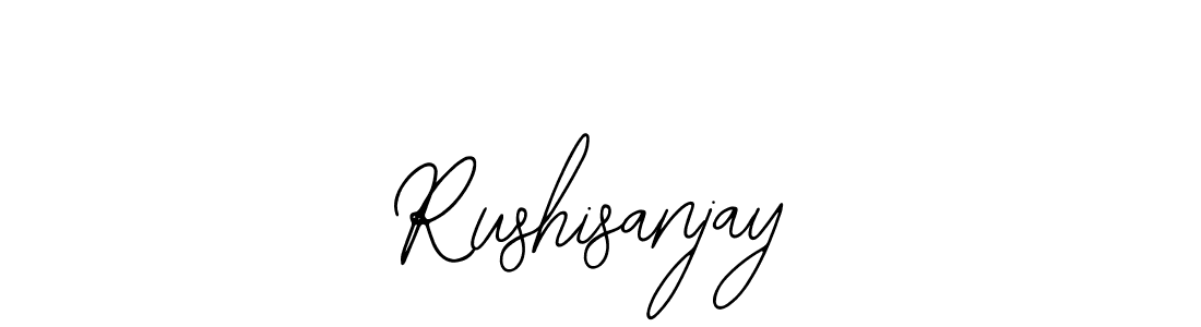 The best way (Bearetta-2O07w) to make a short signature is to pick only two or three words in your name. The name Rushisanjay include a total of six letters. For converting this name. Rushisanjay signature style 12 images and pictures png