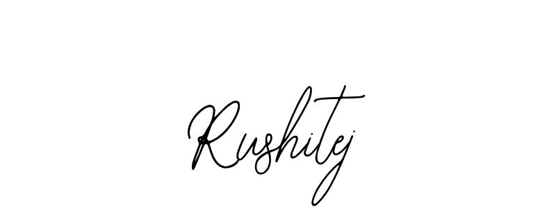Also You can easily find your signature by using the search form. We will create Rushitej name handwritten signature images for you free of cost using Bearetta-2O07w sign style. Rushitej signature style 12 images and pictures png