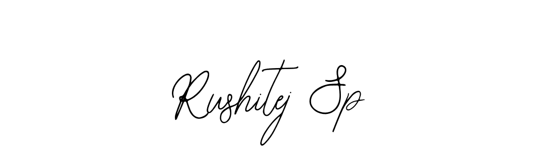 Create a beautiful signature design for name Rushitej Sp. With this signature (Bearetta-2O07w) fonts, you can make a handwritten signature for free. Rushitej Sp signature style 12 images and pictures png